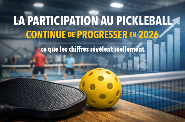 Le Pickleball continue de croître en 2026, mais la dynamique évolue – BLOG