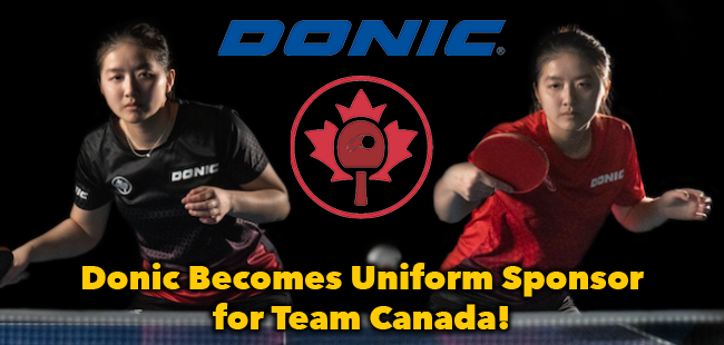 Table Tennis Canada Announces Landmark Partnership with DONIC – BLOG