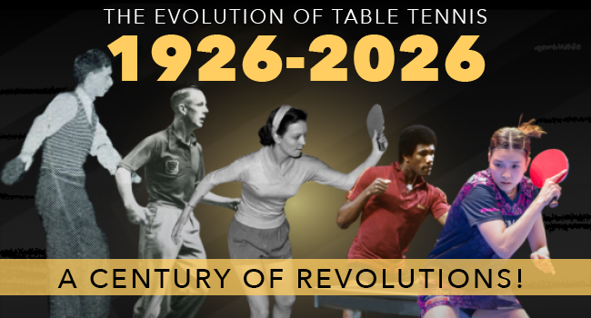 100 Years of Table Tennis Evolution – BLOG