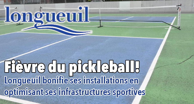 Longueuil passe à la vitesse supérieure pour le pickleball ! – BLOG