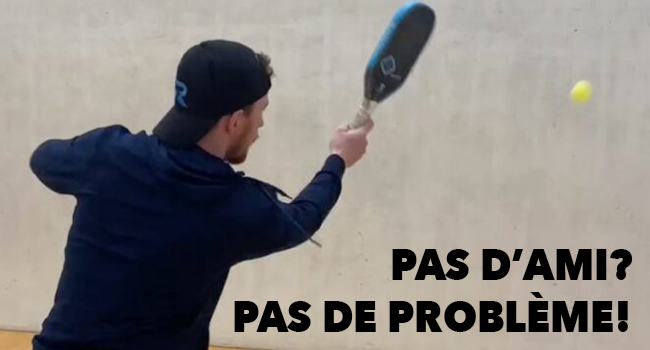 Progresser au pickleball sans partenaire, c’est possible ! – BLOG